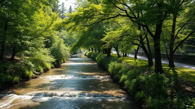 Planter des arbres pour ombrager la rivière : un bouclier contre la canicule