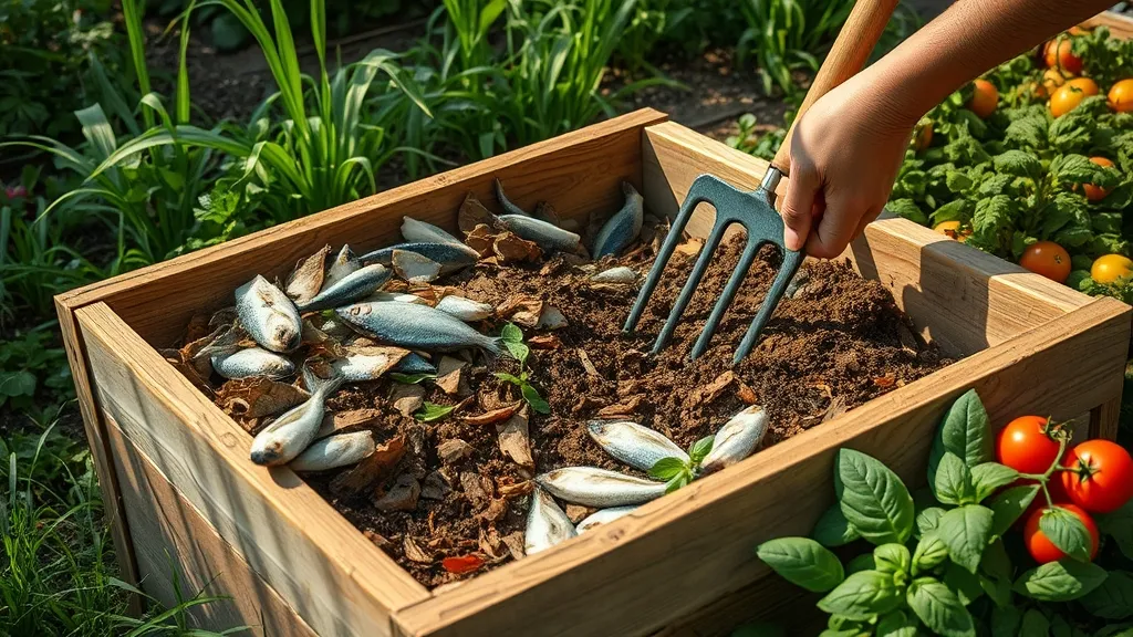 Composter avec les déchets de lamproie : un engrais miracle pour le jardin