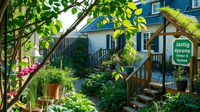 Jardin éponge : ralentir les pluies avant la rivière