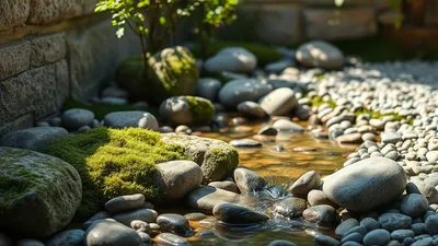 Aménager un jardin zen avec des galets de Dordogne : guide déco 2026