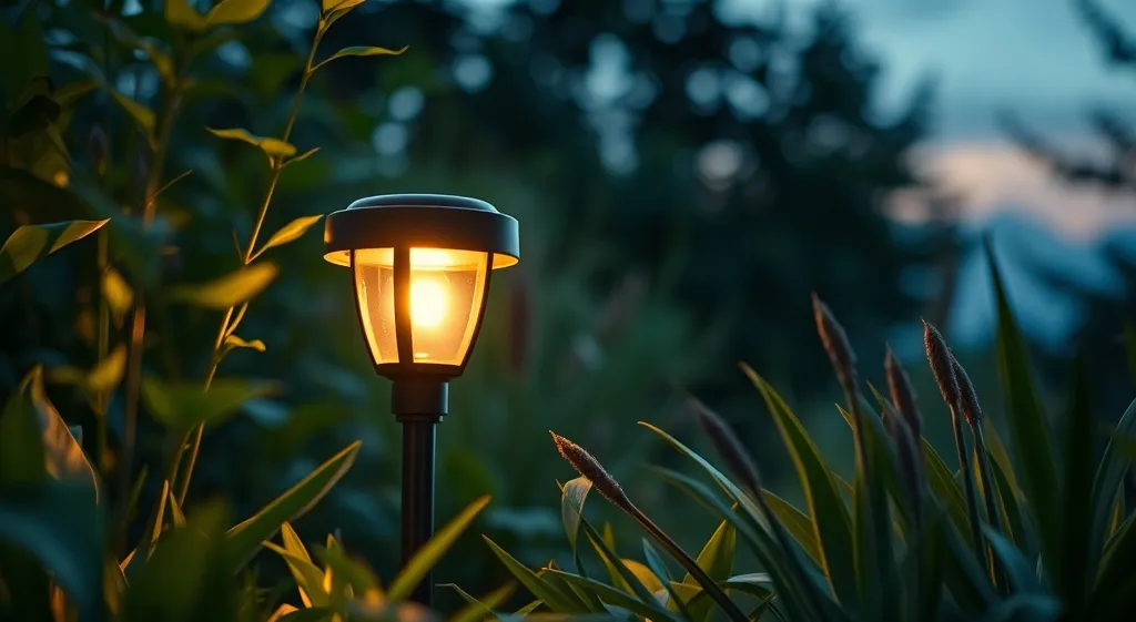 Lampadaire solaire jardin : comment éclairer sans nuire à la faune en 2026