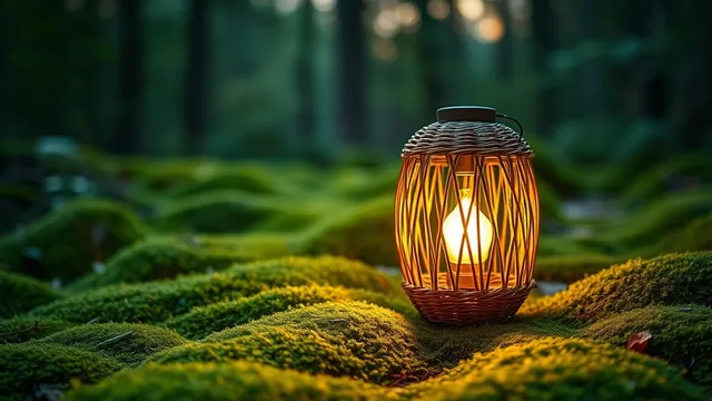 Lampe de jardin naturelle : 7 idées pour un éclairage écologique