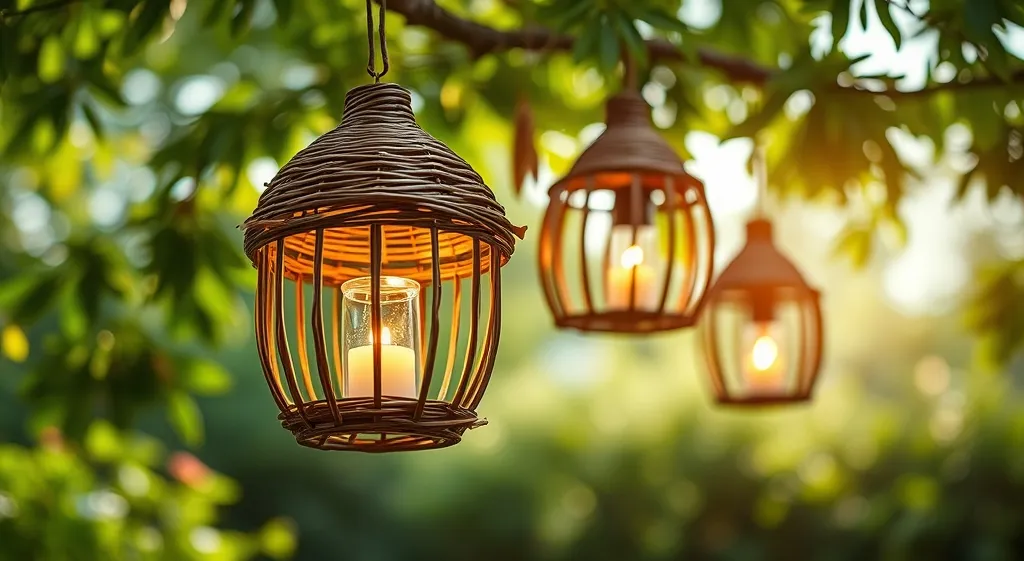Fabriquer des lampions de jardin naturels et biodégradables pour vos soirées d'été