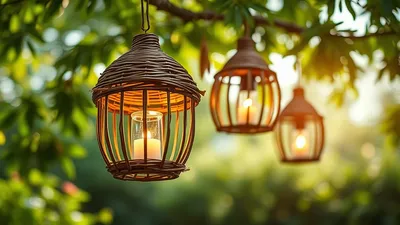 Fabriquer des lampions de jardin naturels et biodégradables pour vos soirées d'été