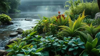 Jardin bord de rivière : maîtrisez le micro-climat pour des plantations réussies