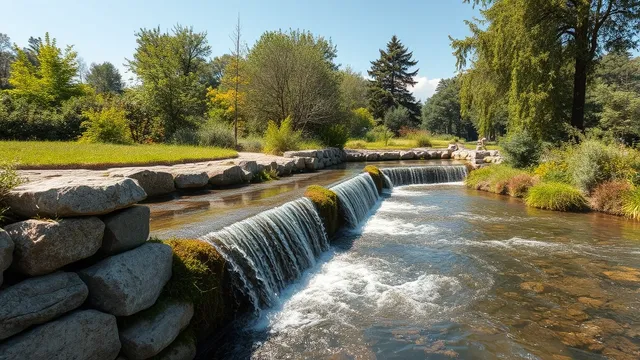 Petits barrages de pierres : la technique ancestrale pour ralentir l'eau au jardin