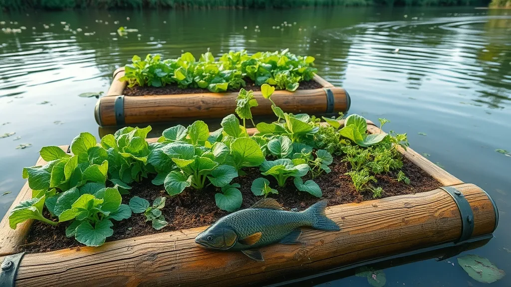 Cultiver un potager flottant : le guide pour les bords de rivière
