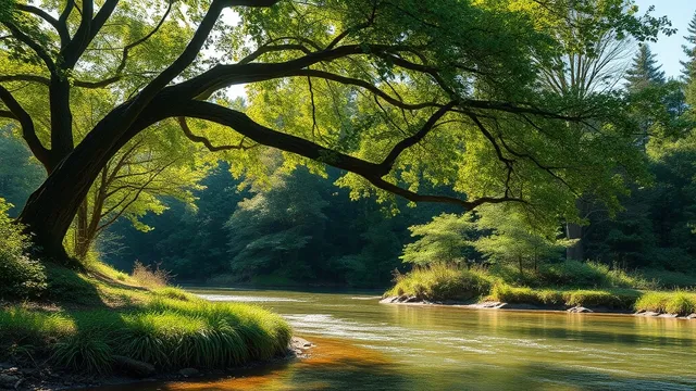 Taille des Arbres de Berges : Protéger l'Habitat Crucial de la Lamproie et la Biodiversité Fluviale