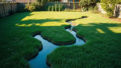 Comment tester le ruissellement du jardin avant de creuser pour protéger votre berge
